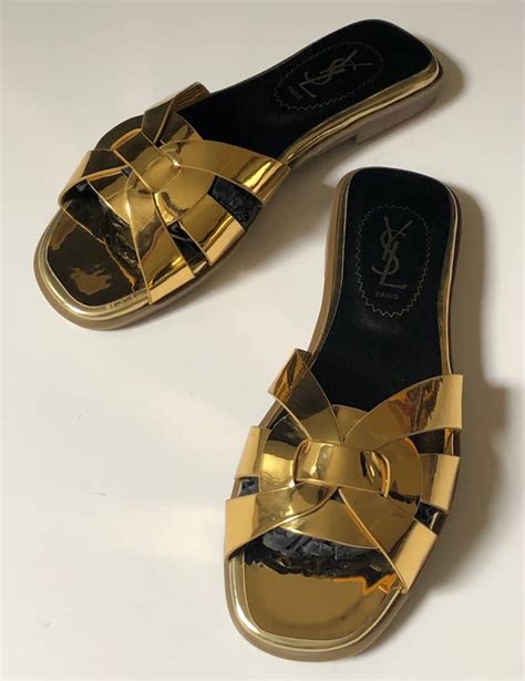 ysl tribute shoes|saint laurent tribute sandals flat.